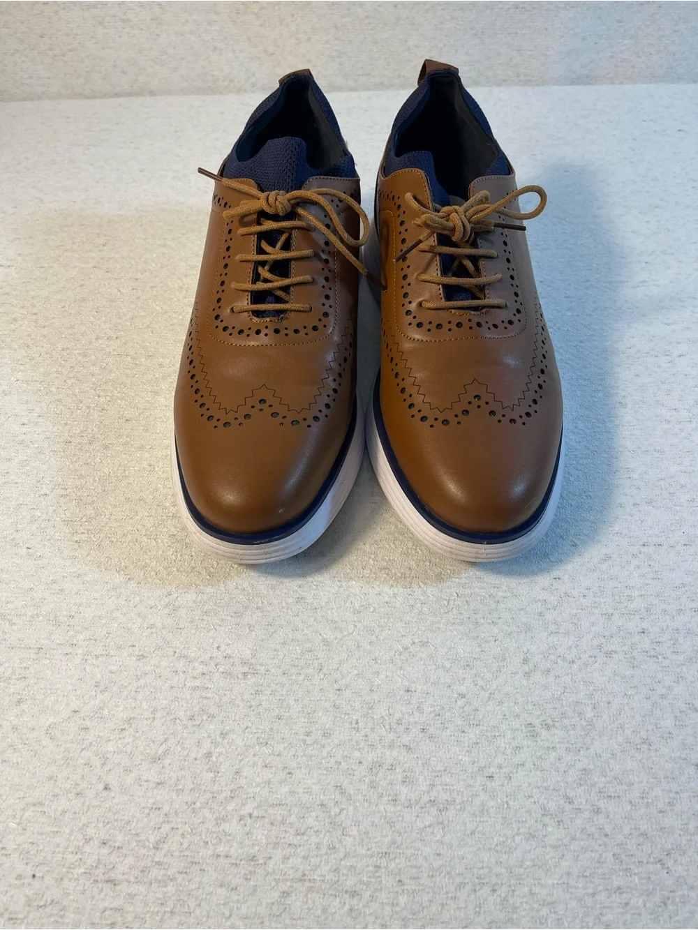 Bruno Marc Men's Oxford Casual Wingtip Brogue Non-Slip Size 11. SKU#0346